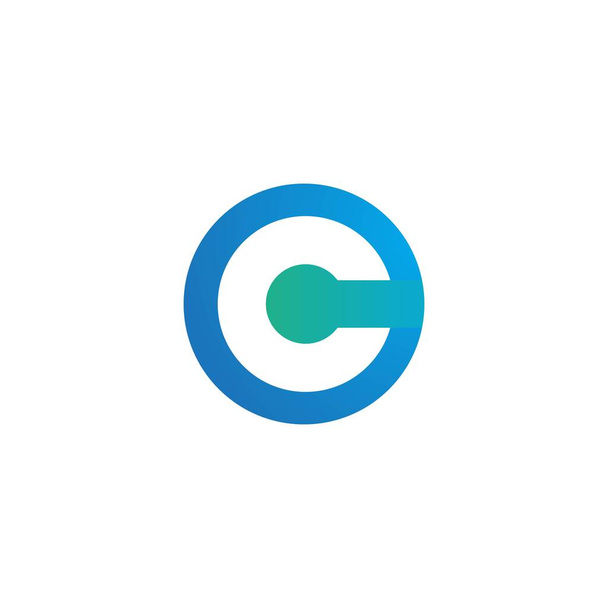 C Letter Alphabet font logo vector design - Vector, Image