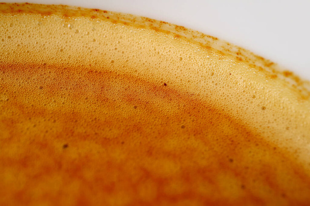 fermer la texture de la surface chaude du café noir - Photo, image