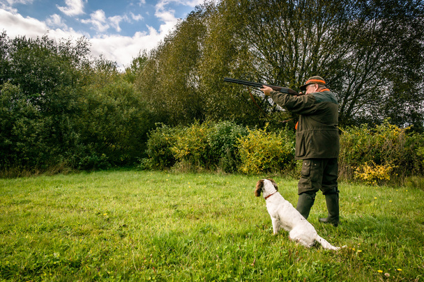 Hunter aiming - Photo, Image