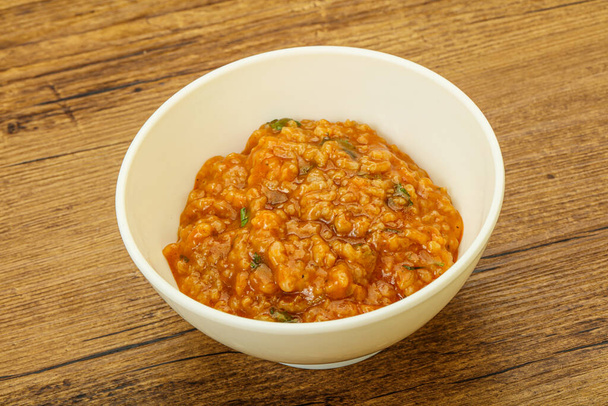 Tradiční gruzínská Charcho polévka s masem a kořením - Fotografie, Obrázek