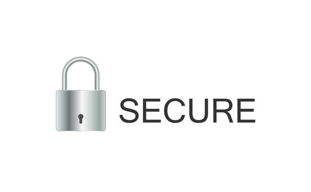 Pad lock security vector - Vector, Image
