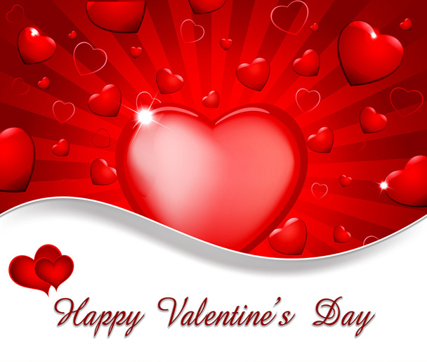 Abstract valentine background - Vecteur, image