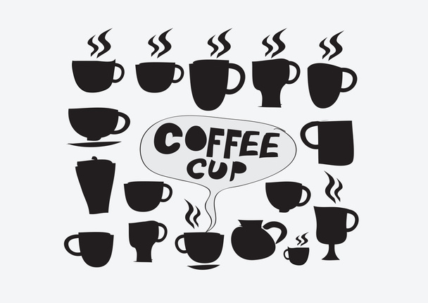 Coffee cup hand drawing - Vector, Image