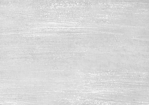 White abstract paint on the grunge wall texture background - Photo, Image