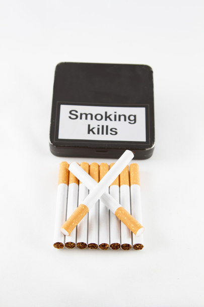 sigaret verslaving - Foto, afbeelding