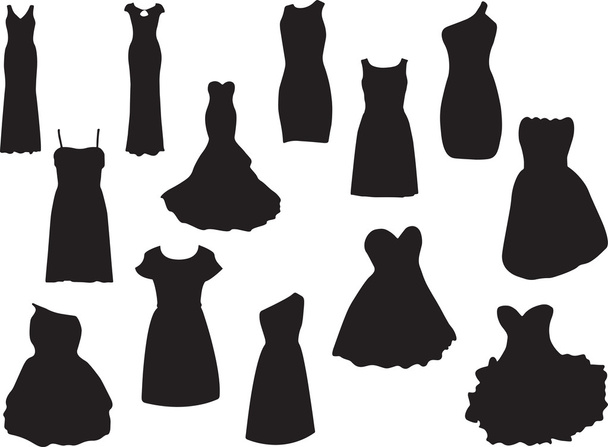 Dresses - Vector, Image