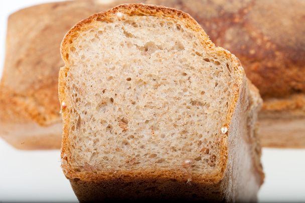 Hagyományosan pörkölt nagy kenyér - Fotó, kép