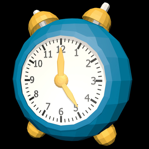Мультяшний годинник з низьким полістиролом
 - Фото, зображення