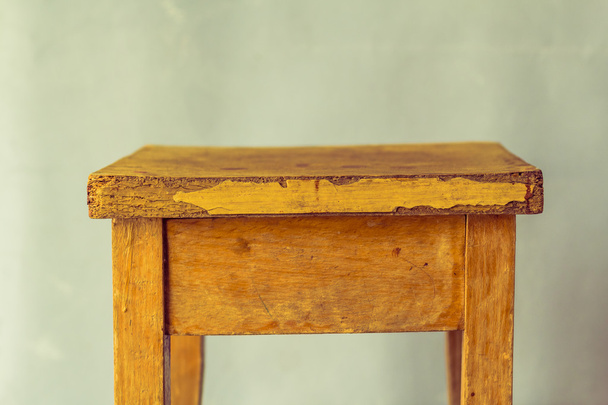 Old wooden table dirty background - 写真・画像