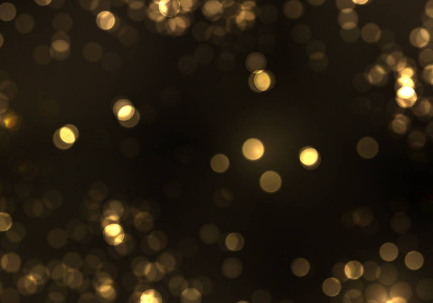 Gold bokeh blur - Vector, afbeelding