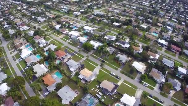 Aerial footage of houses - Footage, Video