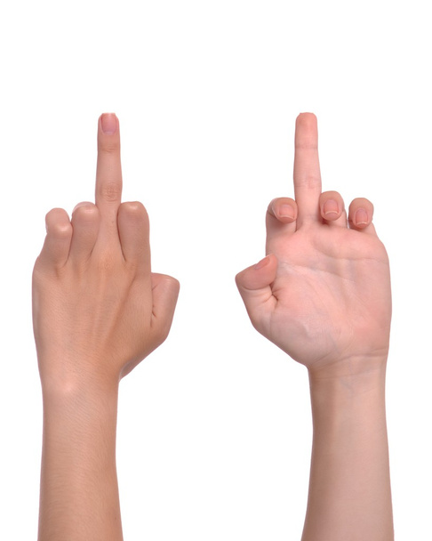 Средний палец - Фото, изображение