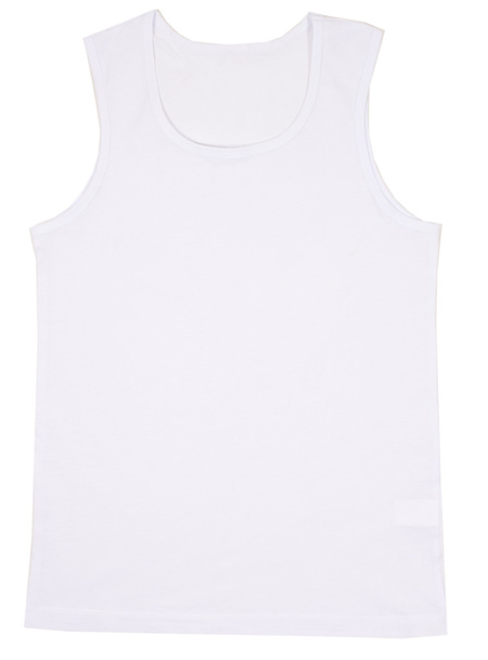 Sleeveless unisex shirt isolated on white - Fotó, kép