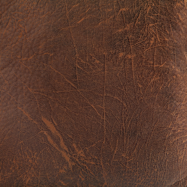 Donker bruin lederen textuur - Foto, afbeelding