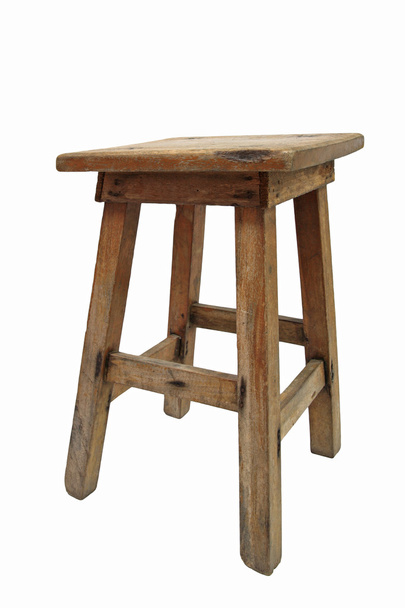 Vieille chaise chinoise en bois
 - Photo, image