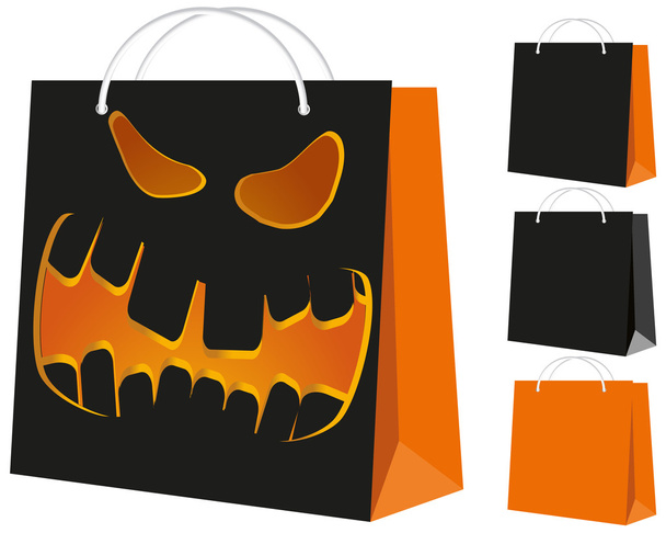 Halloween tas, deel 2 - Vector, afbeelding
