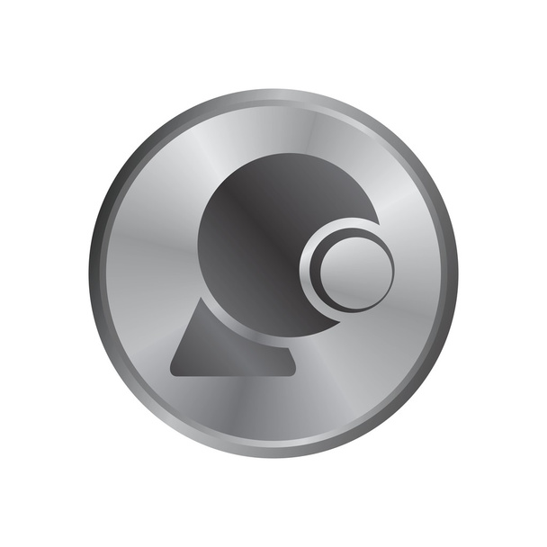 Botón icono de medios
 - Vector, imagen