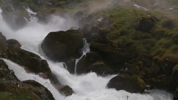 Norvège nature et contexte de voyage. - Séquence, vidéo
