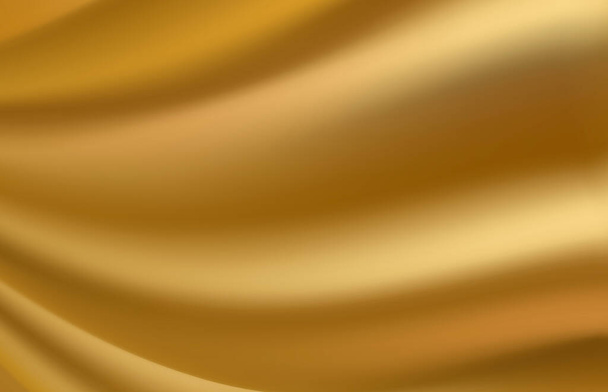 Arany absztrakt háttér szövet textúra. Vektorillusztráció - Vektor, kép