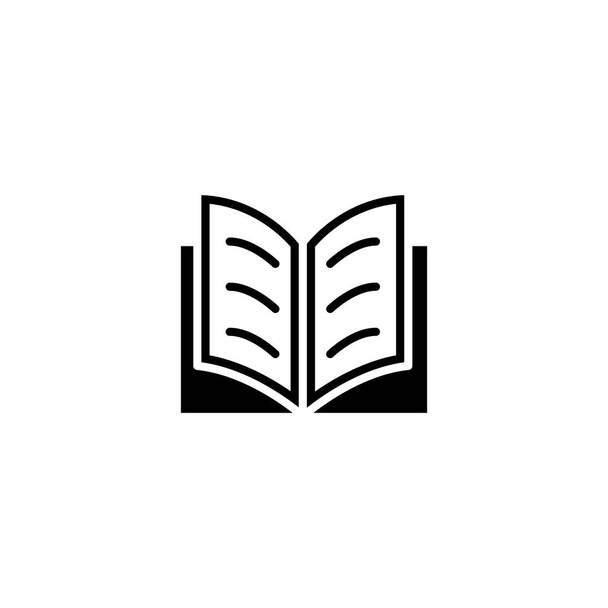 Ilustrační vektorová grafika ikony knihy. Fit for learning, education, literature, study, bookstore etc. - Vektor, obrázek