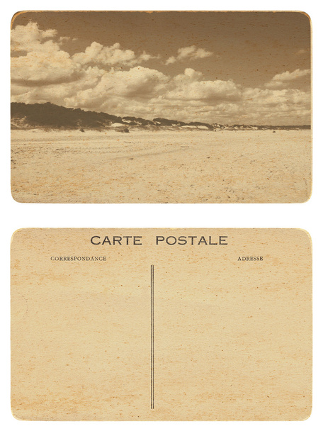 12 Cartão postal antigo
 - Foto, Imagem