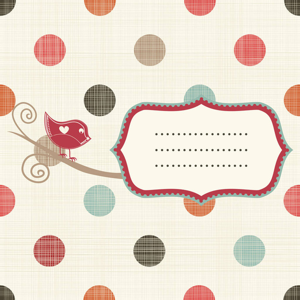 retro vintage background with place for text - Вектор, зображення