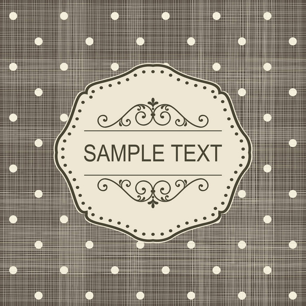 vector background. elegant template with place for text. - Vektor, obrázek