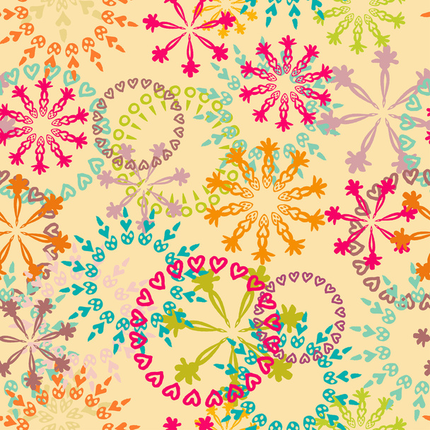 snowflakes seamless pattern - Vektor, kép