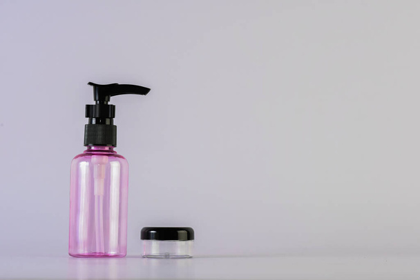 Empty bottle cream moisturizer lotion - Photo, Image