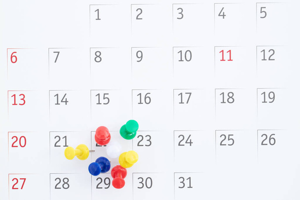 Calendario degli appuntamenti per i dirigenti - Foto, immagini