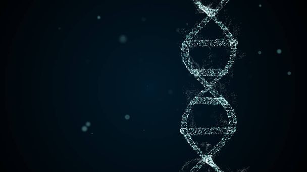 Análisis de la estructura del ADN en el espacio digital
. - Foto, Imagen