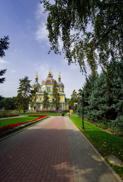 Zenkov katedrális Almaty, Kazahsztán - Fotó, kép