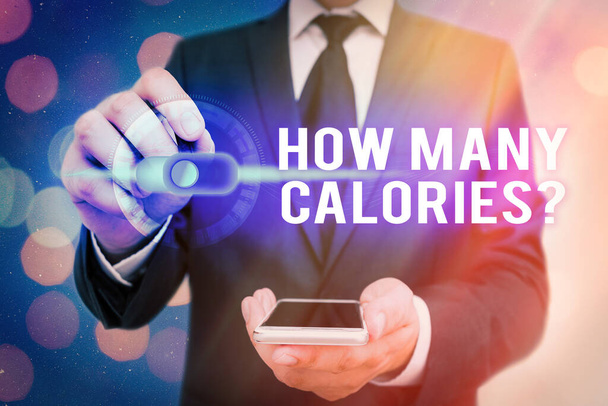 Szóírás szöveg Hány kalória kérdés. Üzleti koncepció annak megkérdezésére, hogy mennyi energiát nyerhet belőle a testünk Grafikus lakat a webes adatbiztonsági alkalmazásrendszerhez. - Fotó, kép