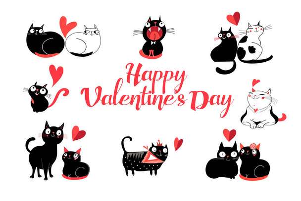 Vector greeting card for Valentines Day - Vector, Imagen
