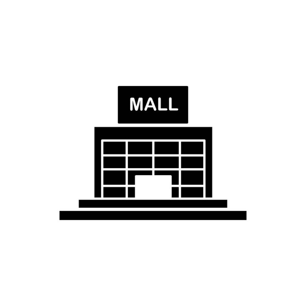 Illustration Vektorgrafik des Einkaufszentrums. Fit für Supermarkt, Einzelhandel, Gebäude, Geschäft, Kauf, Architektur usw.. - Vektor, Bild