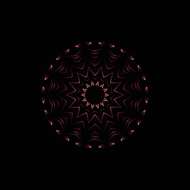 Abstraktní barevný kruh design geometrické Bezešvé vzor pozadí. barevný kruh Jedinečné logo. Bezešvé vzor s půvabnými figurami v geometrickém stylu.Barevné keramické obklady stěn dekorace - Fotografie, Obrázek