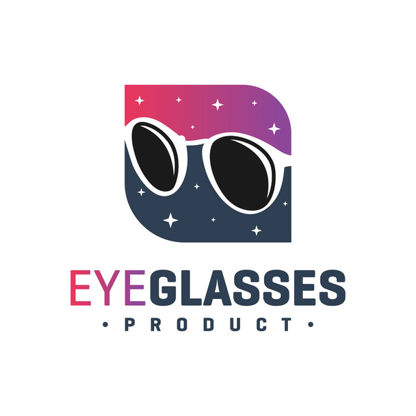μοντέρνα γυαλιά ηλίου διάνυσμα σχεδιασμό λογότυπο - Διάνυσμα, εικόνα