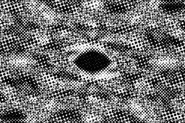  abstract gestippelde donkere geometrische grunge achtergrond - Foto, afbeelding