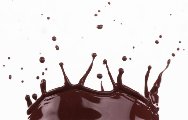 Splash of brownish chocolate - Foto, immagini