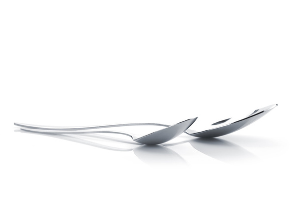 Silverware or flatware set of spoons - Photo, Image