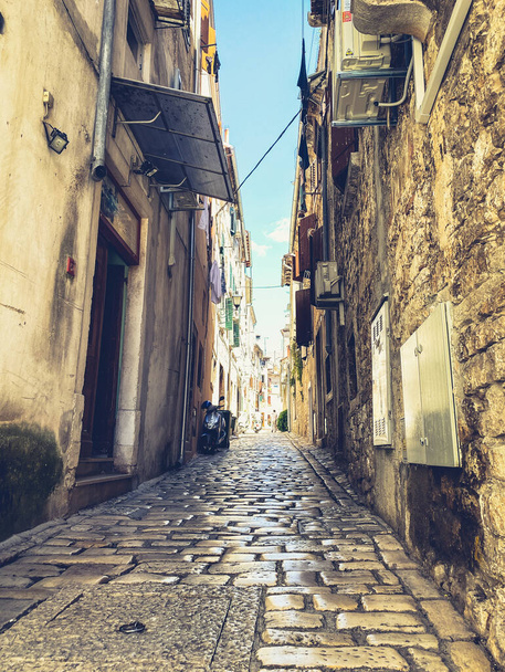 Vieilles rues méditerranéennes en Croatie - Photo, image