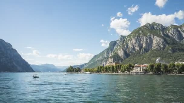 Motion lapse in 4k of City Of Lecco, Lombardy, Italy - Footage, Video