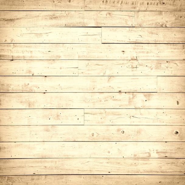 Horizontal wooden floor pattern - Photo, Image