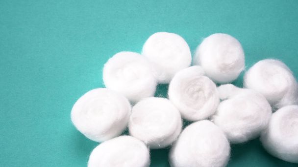 Cotton Wool On A White Background Stock Photo, Picture and Royalty Free  Image. Image 60211005.