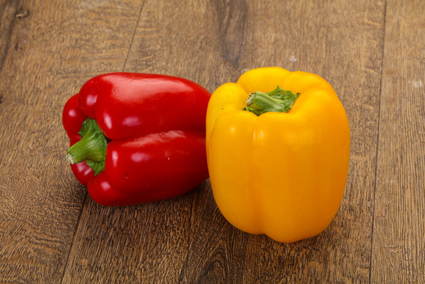 Red and Yellow Bulgarian Bell pepper - Photo, Image