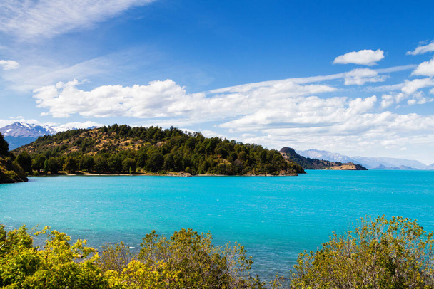 General Carrera See wird auch Lago Buenos Aires genannt. Nordpatagonien. Chile. - Foto, Bild