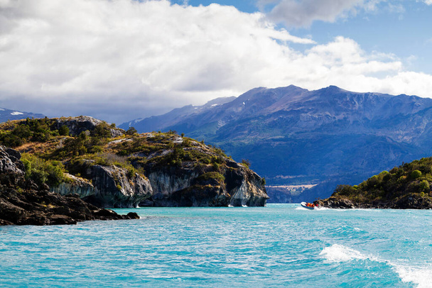 Allgemeiner Carrera-See, Patagonien, Chile - Foto, Bild