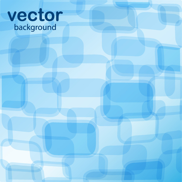 Abstract blue wave. Vector illustration - Vektor, obrázek