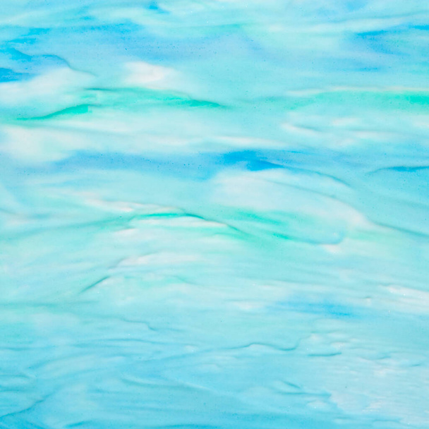 The background is turquoise.Texture of turquoise shades. - Photo, Image