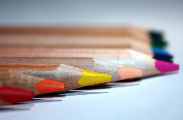 Χρωματιστά μολύβια. - Φωτογραφία, εικόνα